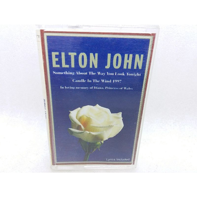 Kaset pita Elton john - candle in the wind 1997