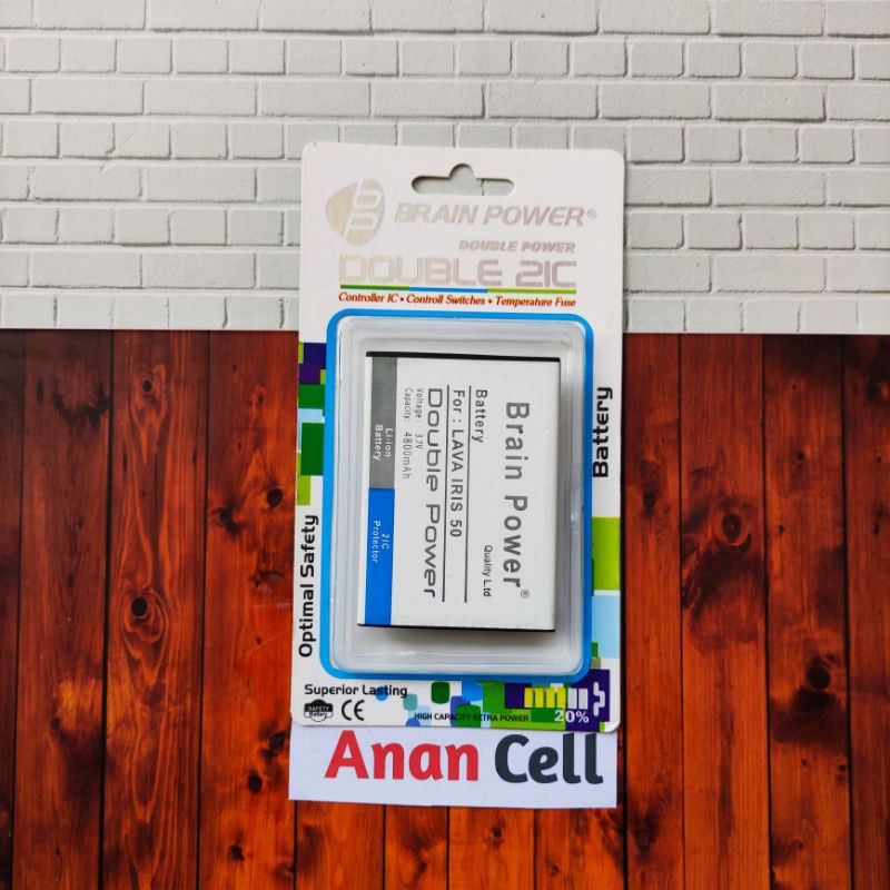 Baterai batre Lava iris 50 / Battery Baterai Lava 50 / Iris 50