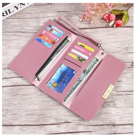 *ALIBABA1688* Dompet Wanita Impor 00406 Panjang Tipis FOREVER YOUNG C10