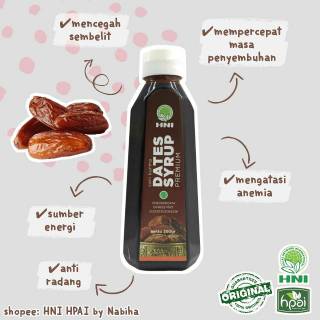 DATES SYRUP PREMIUM KURMA HNI-HPAI / SARIKURMA PREMIUM / SARI KURMA