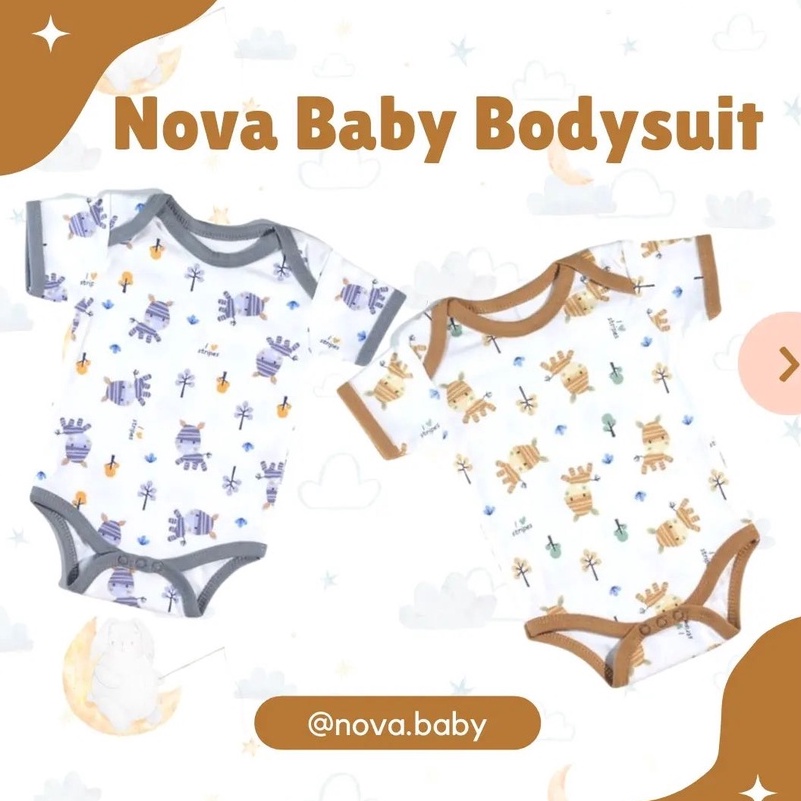 NOVA Jumper Bayi SNI - Jumper Nova Lengan Pendek Celana Segitiga