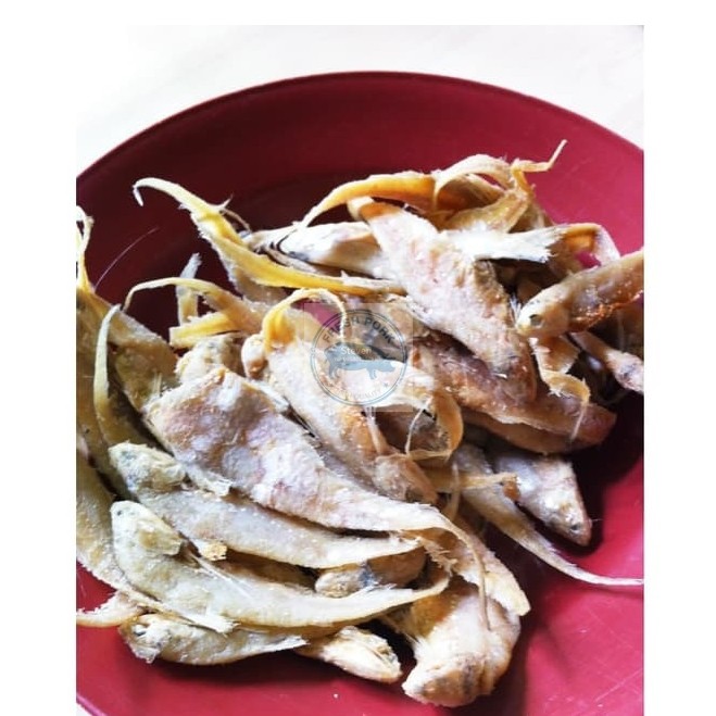 

Ikan Asin Bulu Ayam 500 Gram - Dried Salty Bulu Ayam Fish