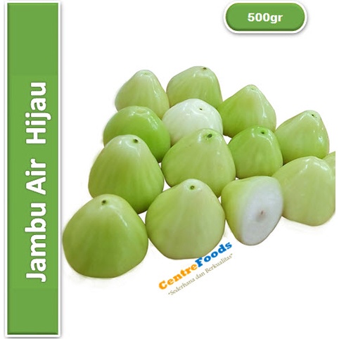 

Jambu Air Hijau - Jambu Air Apel Hijau | 500gr [ Berat Per 0,5Kg ]