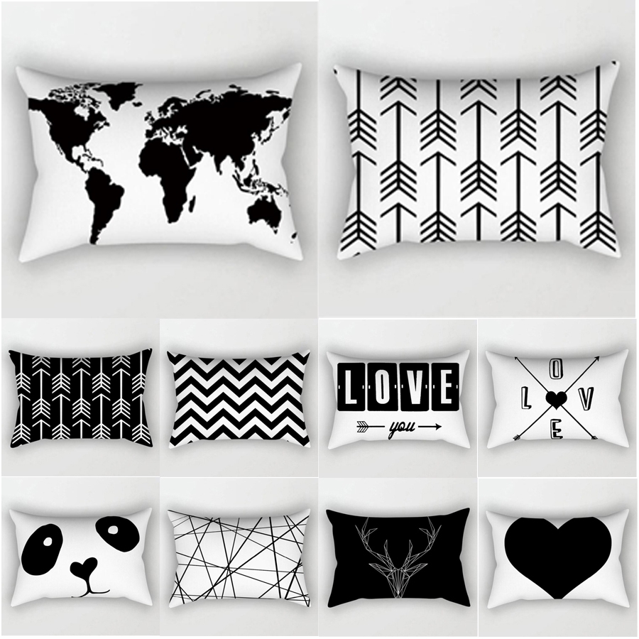 Modern Minimalis Hitam Dan Putih Pola 30x50 Sarung Bantal Kursi Bubut Dekorasi Rumah Shopee Indonesia Modern Minimalis Hitam Dan Putih Pola 30x50 Sarung Bantal Kursi Bubut Dekorasi Rumah Shopee Indonesia