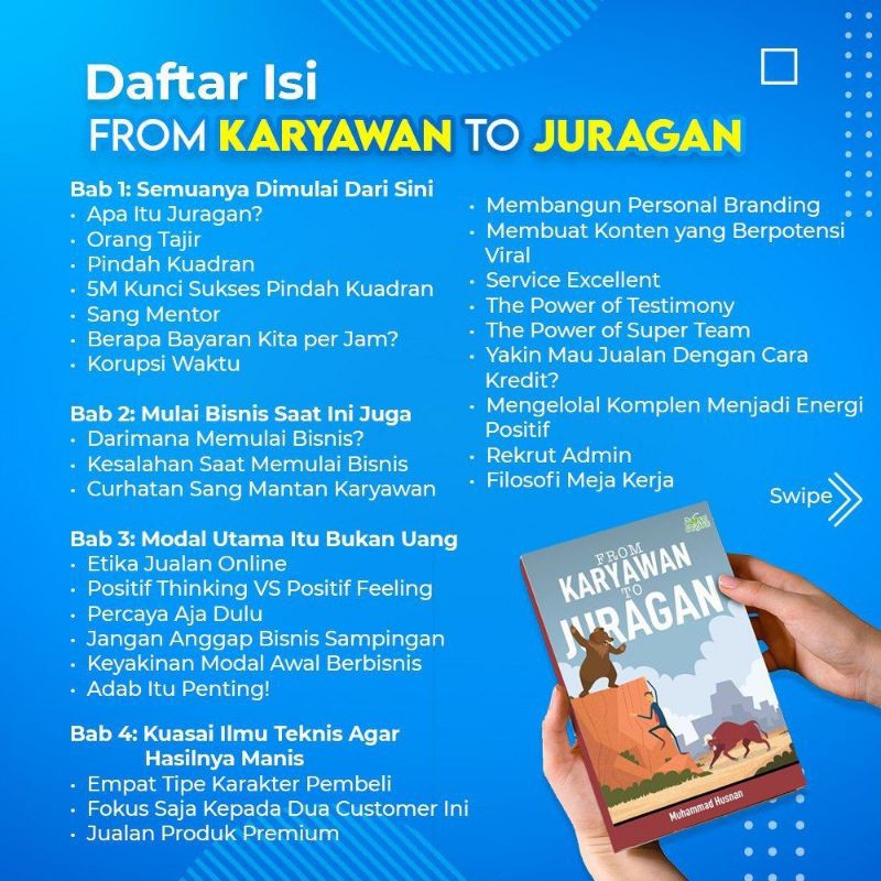 PROMO AWAL TAHUN!! BUKU KARYAWAN TO JURAGAN