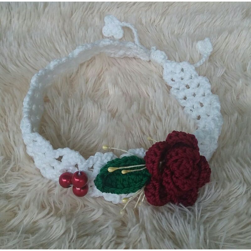 bando bayi rajut heandmade bandana bayi bunga cantik headband  bagus terbaru murah langsungpengrajin