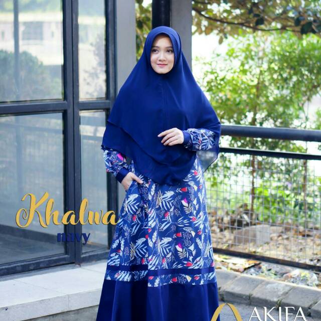 Gamis set khalwa ori Akifa