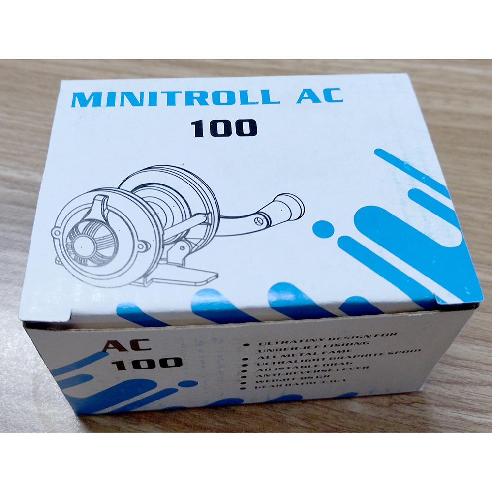 reel pancing golden fish Series AC100 reel pancing murah kuat reel mini kecil katrol kerekan pancing gulungan pancing