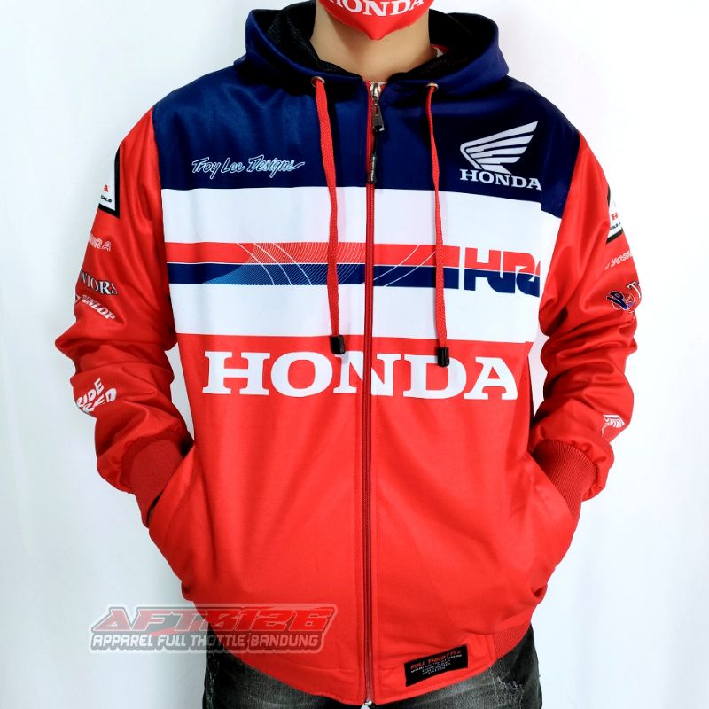 jaket Honda hrc / jaket hrc / jaket Honda / jaket racing / jaket touring / jaket mandalika