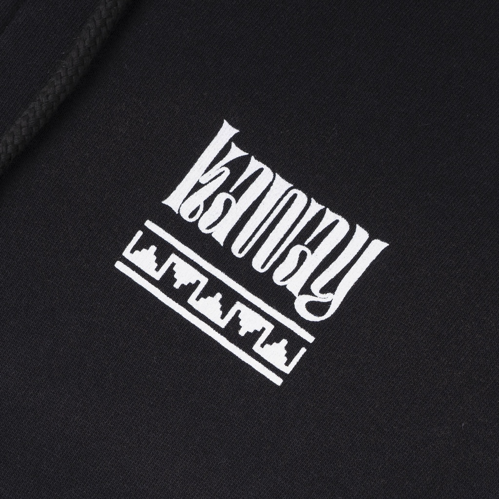 Kaway Sweater Pullover Hoodie TL ZIP BLACK