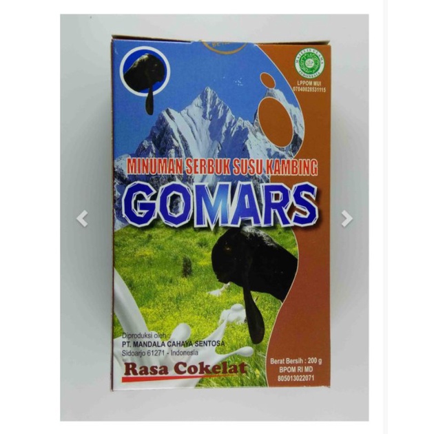 

SUSU GOMARS KAMBING ETAWA COKLAT