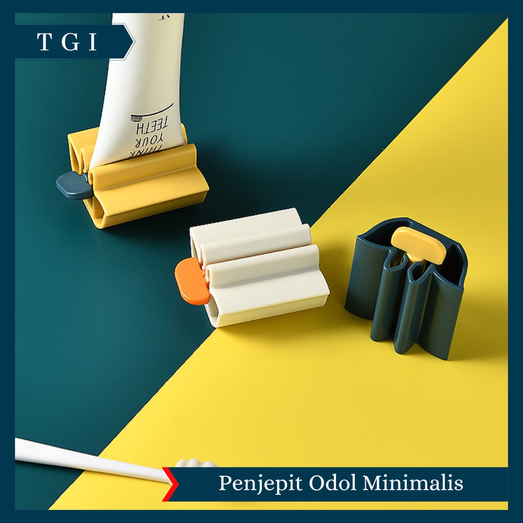 TGI - ALAT PENJEPIT ODOL PASTA GIGI / PENJEPIT ROLL PASTA GIGI / DISPENSER PENJEPIT PASTA GIGI / DISPENSER ODOL MODERN STAND PENJEPIT ODOL DENGAN PUTARAN TOOTHPASTE SQUEEZER
