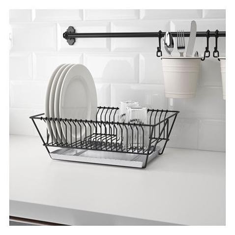 Sale Fintorp Pengering Piring Rak Piring Tempat Piring Stainless / Fintrop - Hitam