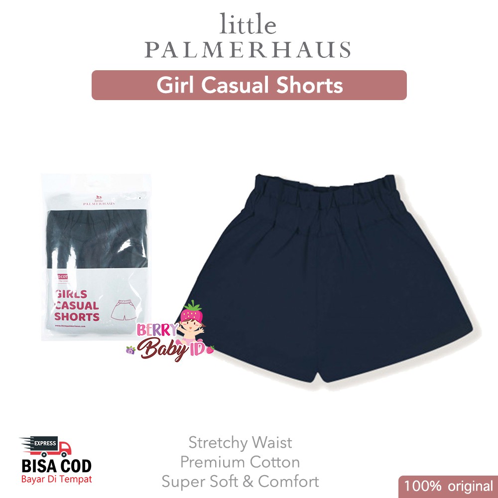 Little Palmerhaus Girls Casual Shorts Celana Pendek Anak Perempuan Berry Mart