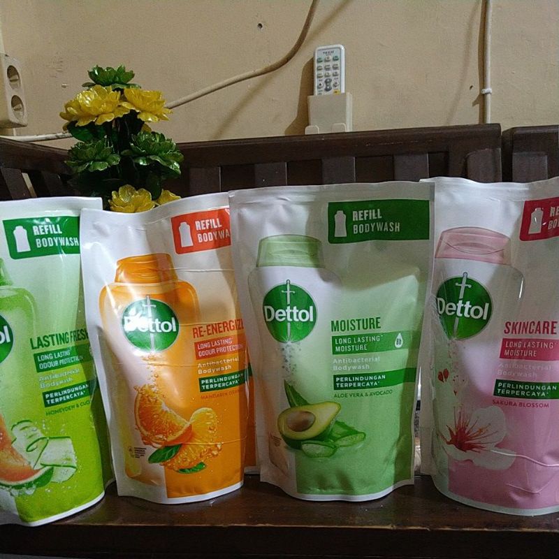 DETTOL BODY WASH //REFFIL DETTOL SABUN MANDI 410 g