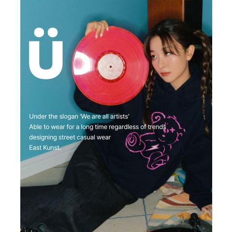 ISTKÜNST x SEÜLGI 22S/S COLLECTION Thunder Bear Hoodie & Heart Rabbit OFFICIAL COLLAB RED VELVET IST