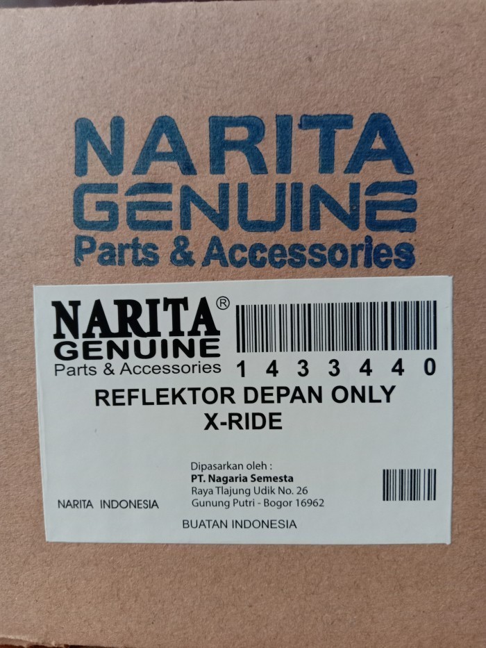 Narita - Reflektor plus mika Lampu Depan X-Ride XRIDE