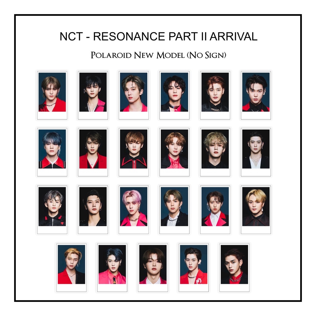 Polaroid NCT 2020 Resonance Pt. II