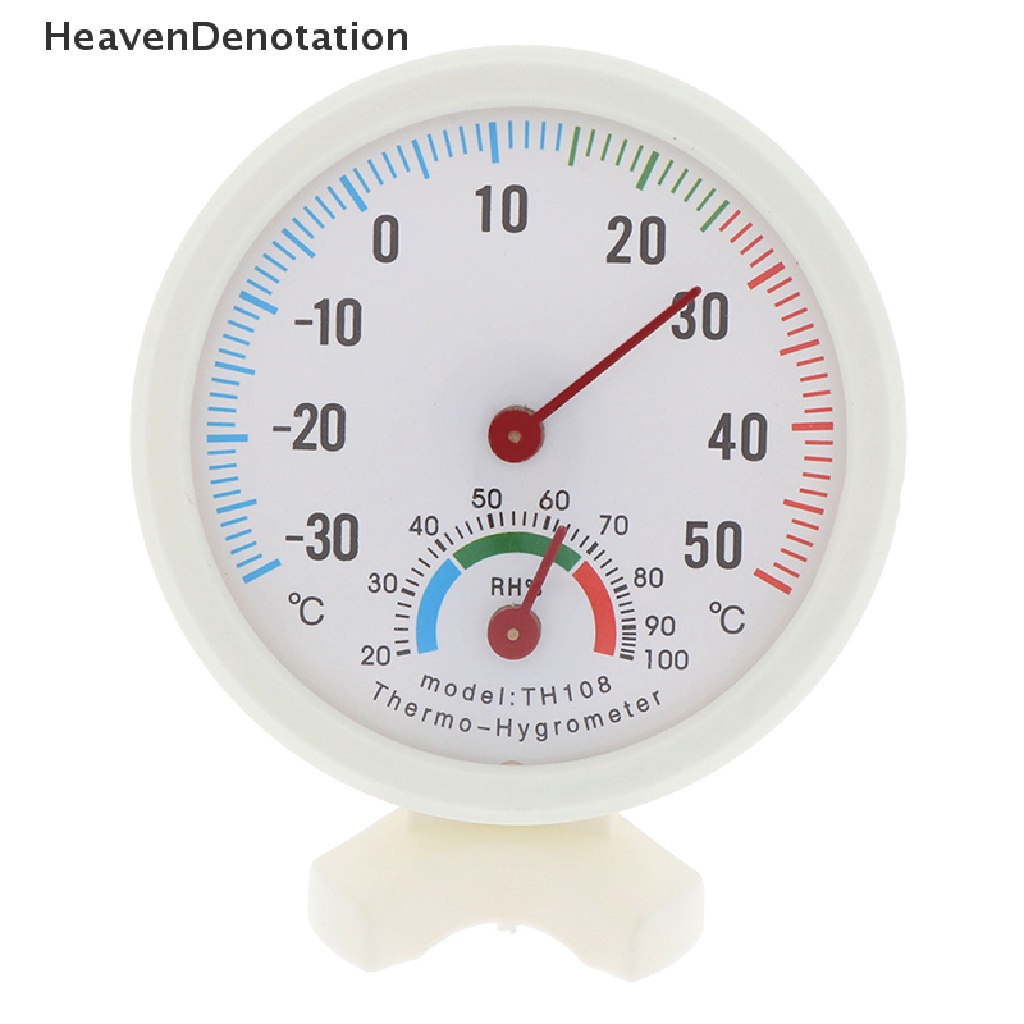 Termometer Higrometer Pengukur Suhu Kelembaban Mini Untuk Indoor Outdoor