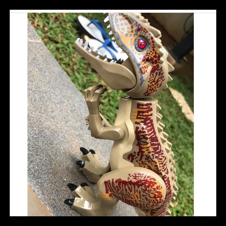 Lego Dinosaurus Jurassic World Hybrid Trex Red Eye