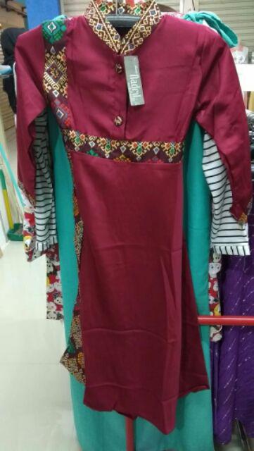 Maura Couple - Sania Ruffle Batik Couple Ori Ndoro Jowi Dnt Garansi Termurah Shopee - Couple Family