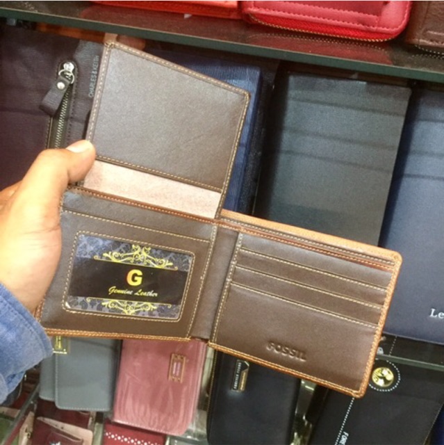 Dompet lipat pria kulit asli berkualitas tinggi jenis kukit full-up #dompet #dompetpria #dompetkulit