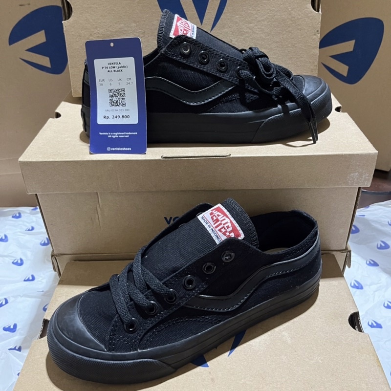 VENTELA PUBLIC LOW ALL BLACK