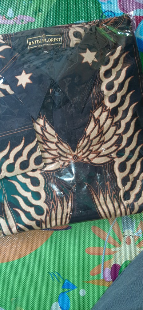 Batik Solo Wirabumi Sogan Panjang Kemeja Pria Slimfit Katun Primisima Full Furing