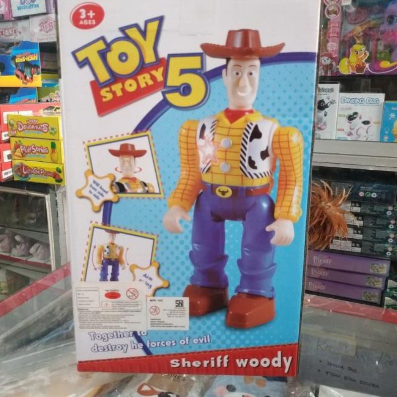 MAINAN TOYS SHERIFF WOODY TOY STORY 5