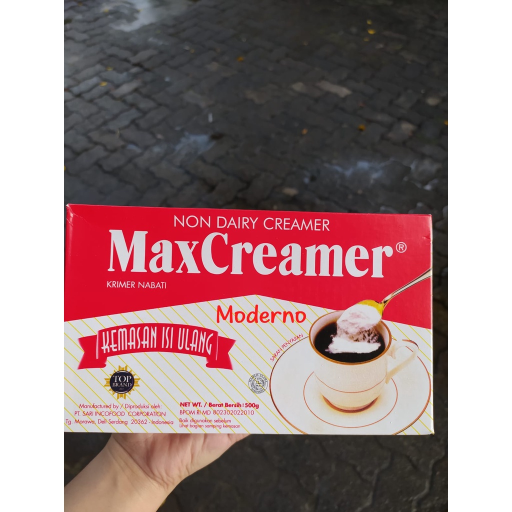 

Max creamer Refill 500 gr