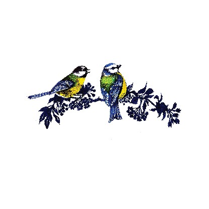

POTATOO ROMEO JULIET LOVE BIRDS Temporary Tatto Sticker