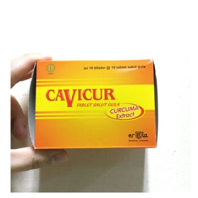 CAVICUR TABLET (Menambah, Memperbaiki Nafsu Makan &amp; Menjaga Fungsi Hati)