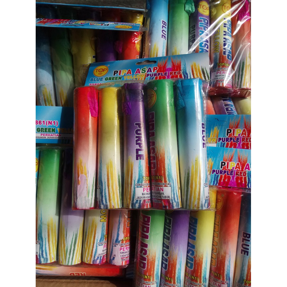 Pipa Asap Smoke Bomb Smokebomb Bomb Asap Murah 60 Detik