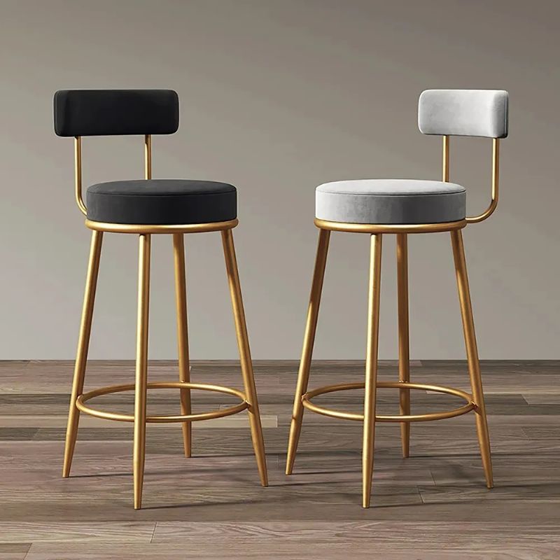 ZICO - KURSI BAR STOOL MINIMALIS KURSI BAR DAPUR KURSI BAR KAFE KURSI GOLD BAR KURSI EMAS TINGGI
