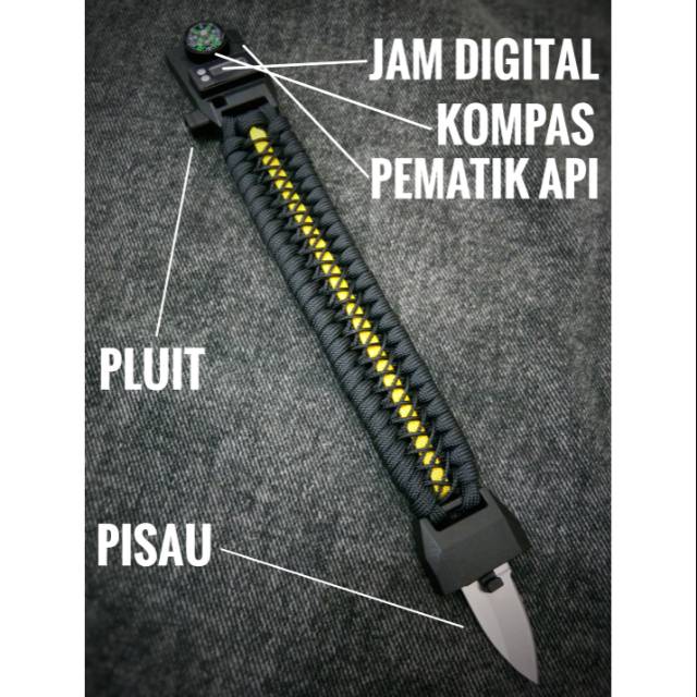 Jam digital paracord