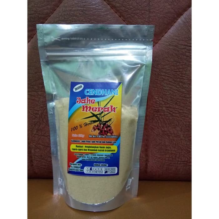 

Promo Minuman Herbal Jahe Merah Instant Original 200gr Murah