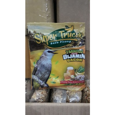 SUPER TRUCUK Voer Pakan Burung Pemakan Buah