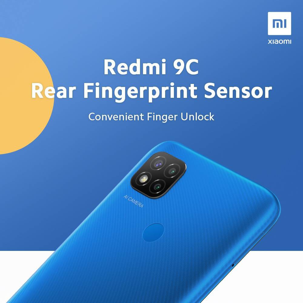 Xiaomi Redmi 9C [3GB/32GB - 4GB/64GB] Helio G35 / 13MP Triple Camera / 6.53&quot; IPS / 5000mAh Resmi Tam