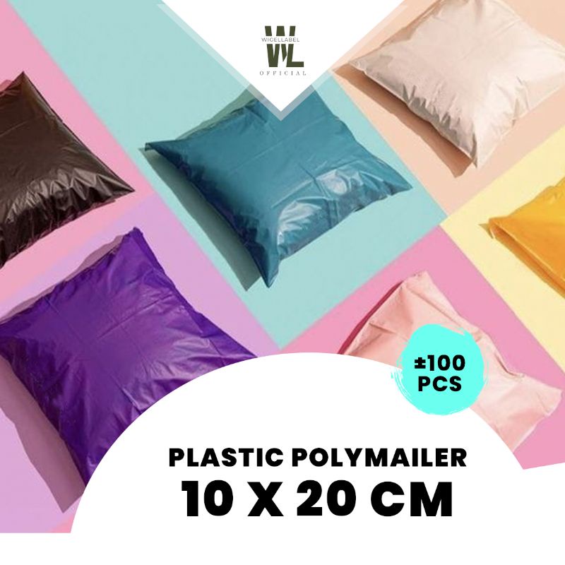 

ISI100 (10x20cm) PLASTIK POLYMAILER POLIMER PLASTIK PACKING ONLINESHOP