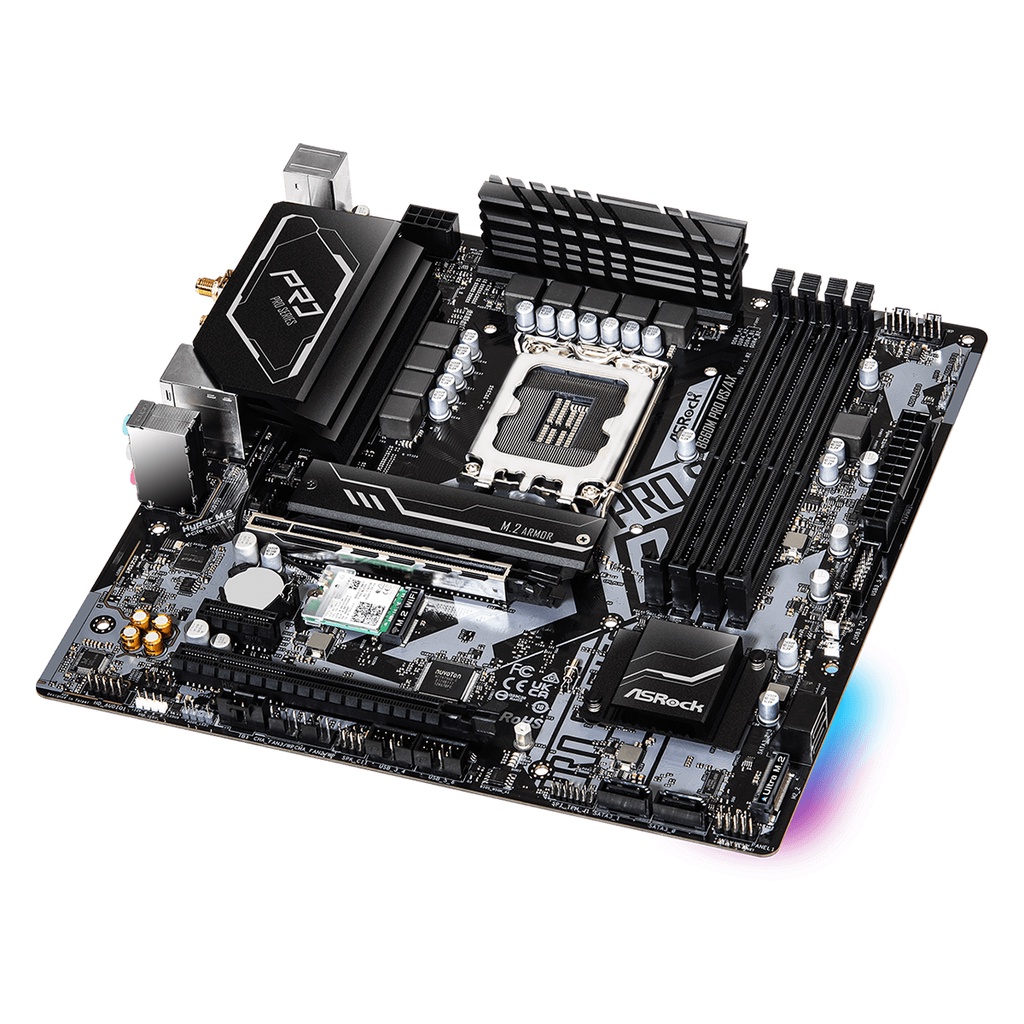 ASROCK MOTHERBOARD Intel Gen B660M Pro RS-AX