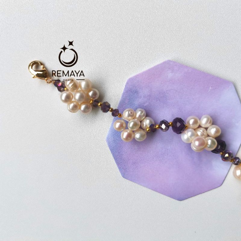 Konektor Masker Mutiara Asli