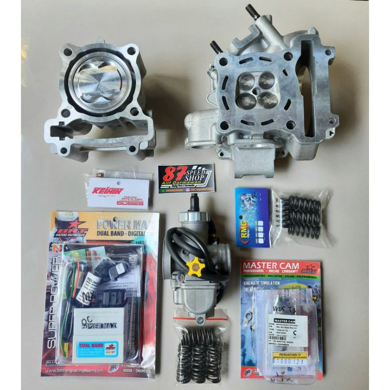 Paket bore up 62mm 180cc  jupiter mx Harian  touring aman