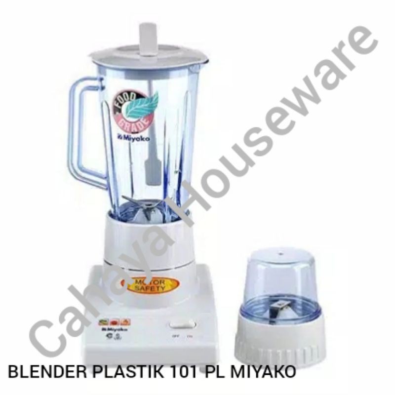 BLENDER MIYAKO PLASTIK  101 PL PELUMAT BLENDER PLASTIK 2in1 MIYAKO TERMURAH ORIGINAL