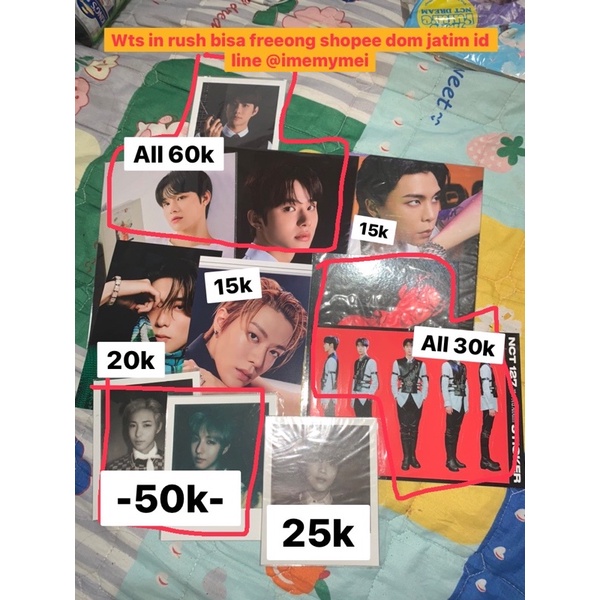 [HARAP BACA DESKRIPSI] Album NCT127 'Sticker' Seoul City 'Sticker' PB 'Favorite' Classic 'Favorite' 