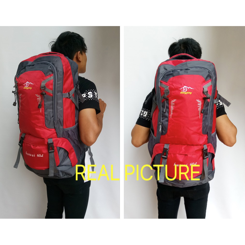 LH51 Tas Ransel Backpack Sekolah Kuliah Jalan Laptop Gunung Outdoor Murah Impor TKM