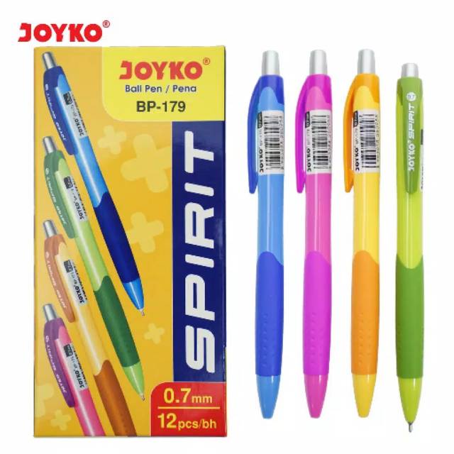 

Ball Pen/Pena/Pulpen/Pen Joyko Spirit BP-179