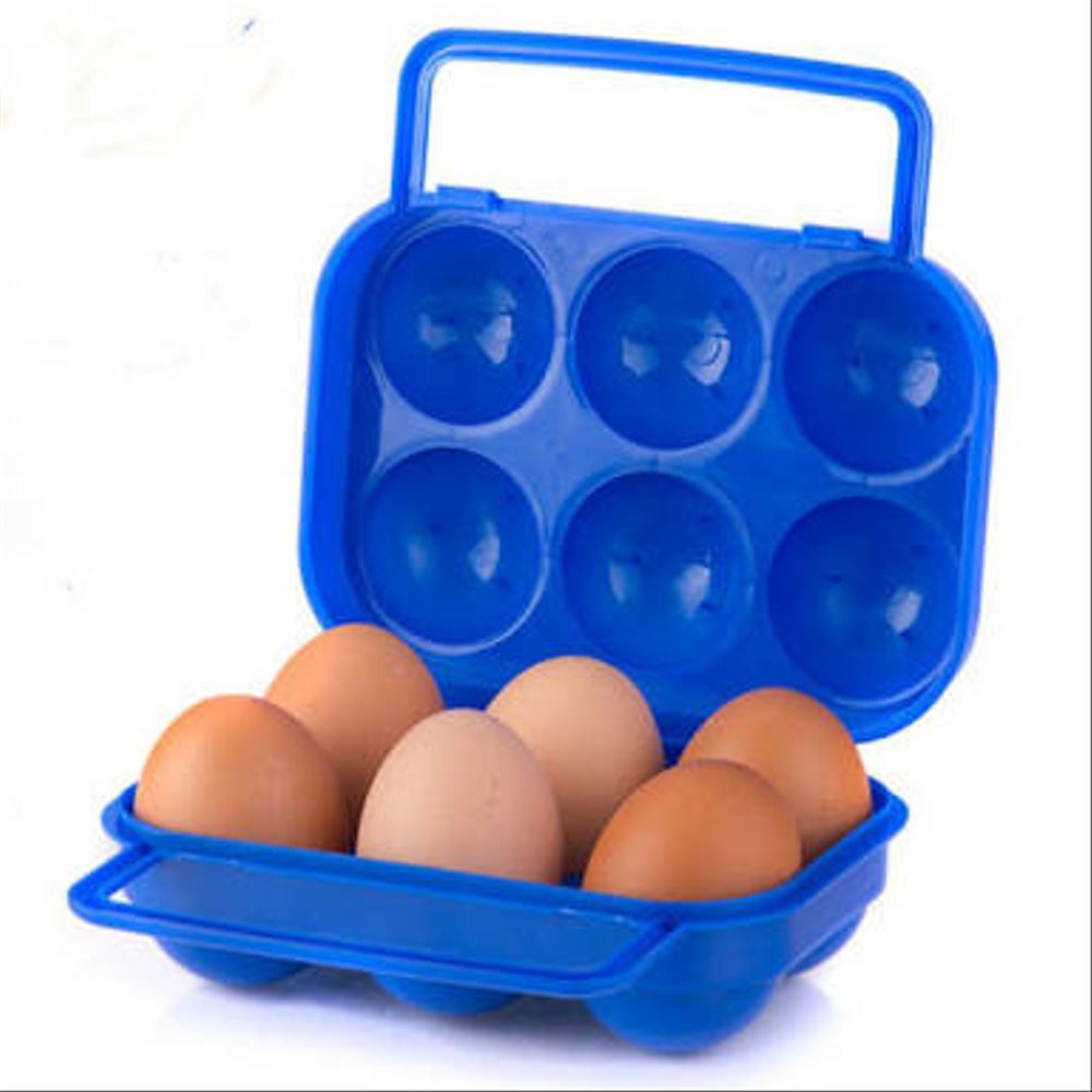 Egg Case - Box Telur - Egg Holder - Tempat Telur Isi 6 Telur ( Medium )