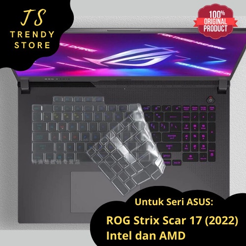 Keyboard Protector Cover Asus ROG Strix Scar 17 G733 (2022) 17.3 Inch