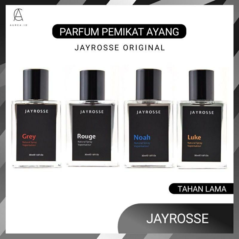 PARFUM JAYROSSE PARFUM PRIA NO. 1 WANGI TAHAN LAMA / PARFUM PEMIKAT WANITA PARFUME JAYROSSE 30 ML