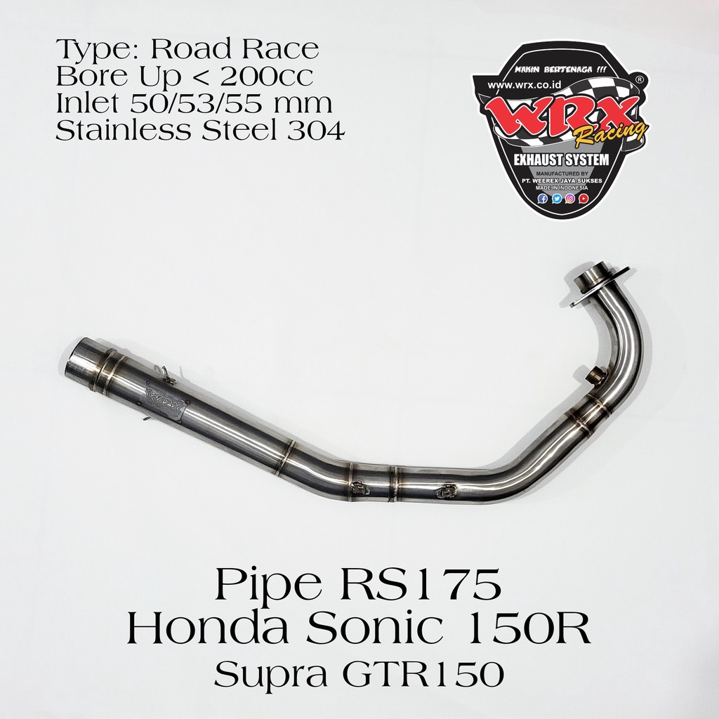Knalpot WRX RS175 Sonic 150R